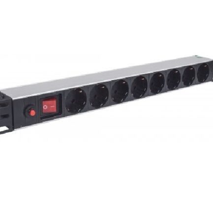 Intellinet ΠΟΛΥΠΡΙΖΟ 19' 8xSch ΣΕ Sch ΜΕ ΔΙΑΚΟΠΤΗ and Overload Prot, 3 m - (713986)