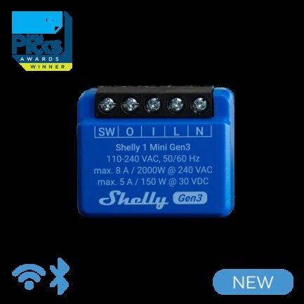 Shelly 1 Mini Gen3