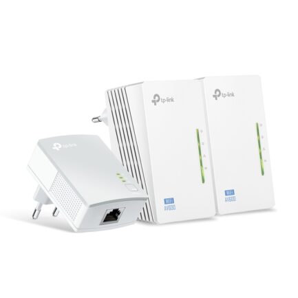 TP-Link TL-WPA4220TKIT v5.0, AV600 2-port Powerline WiFi  Extender 3-pack KIT